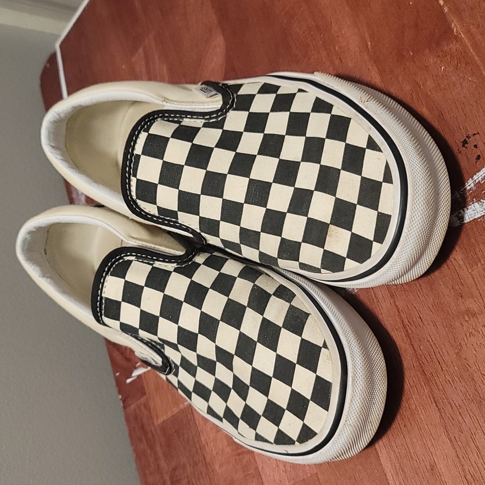 Vans Checkered Slip On Women's SZ 8
